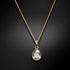 Кулон "Kristāla Lāse (Silver Patina)" с кристаллами Swarovski™